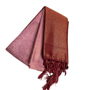 Kubera Soft Silk Saree with Blouse - Light Pink