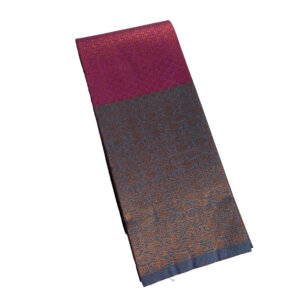 Kanjivaram Traditional Korvai Silk Saree